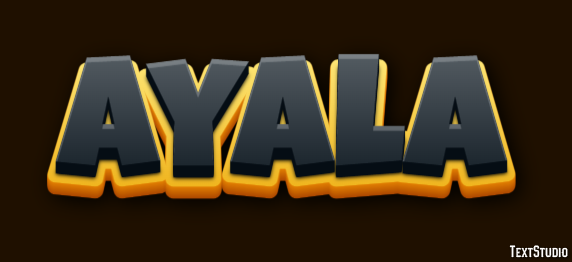 Ayala Text Effect