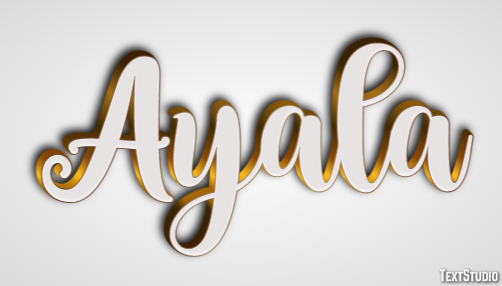 Ayala Text Effect