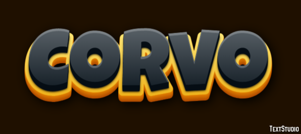 Corvo テキスト効果