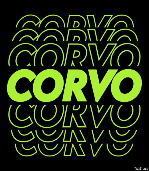 Corvo テキスト効果