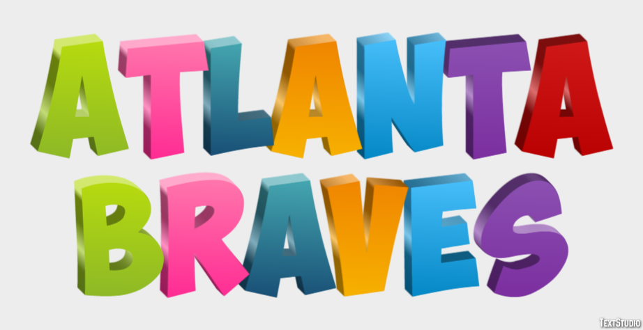 Atlanta Braves Efekt tekstowy