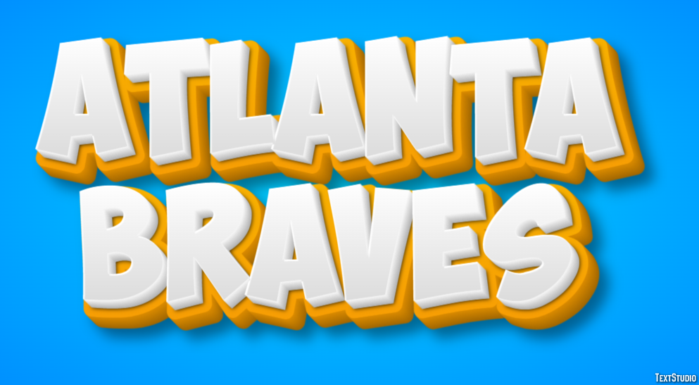 Atlanta Braves Efekt tekstowy
