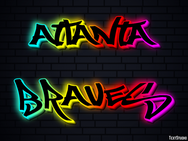 Atlanta Braves Efekt tekstowy