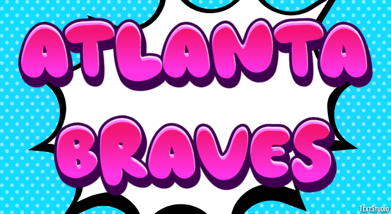 Atlanta Braves Efekt tekstowy