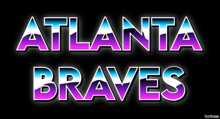 Atlanta Braves Efekt tekstowy