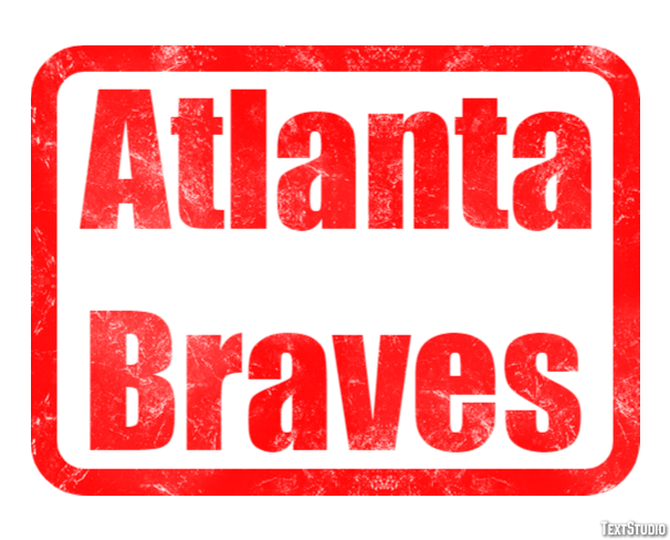 Atlanta Braves Efekt tekstowy