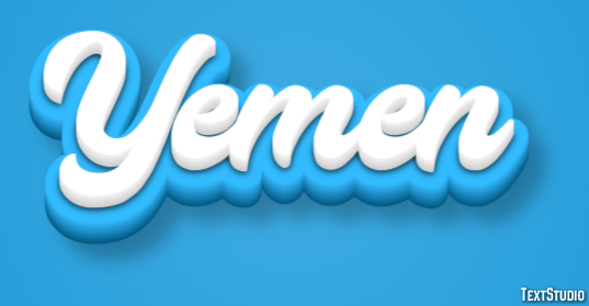 Yemen Effet de Texte