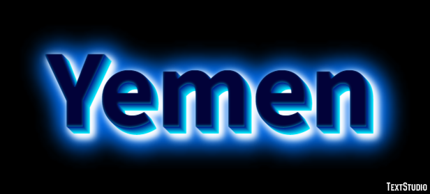 Yemen Texteffekt