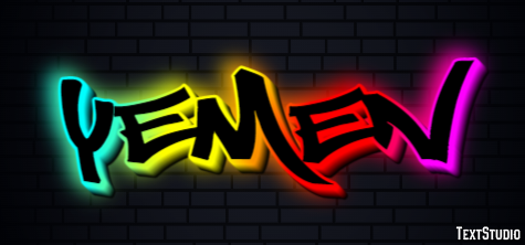 Yemen Texteffekt
