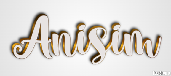 Anisim Effetto testo
