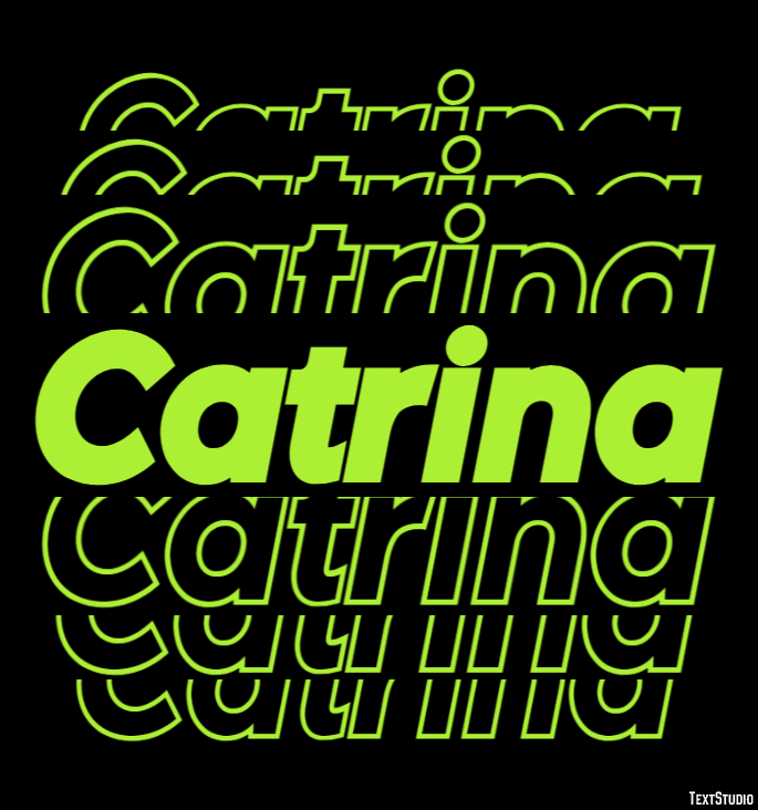 Catrina Effet de Texte