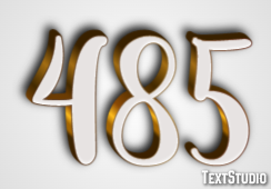 485 Text Effect