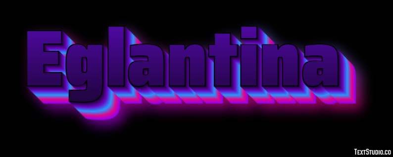 Eglantina Effetto testo