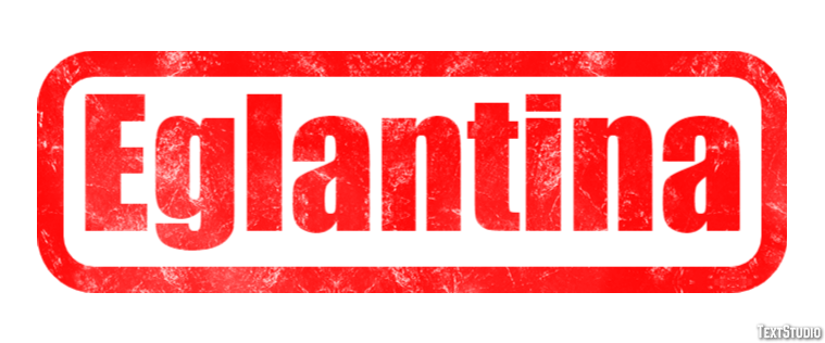 Eglantina Effetto testo
