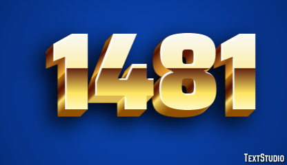 1481 Efecto de Texto