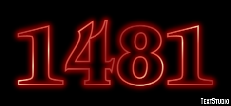 1481 Efecto de Texto