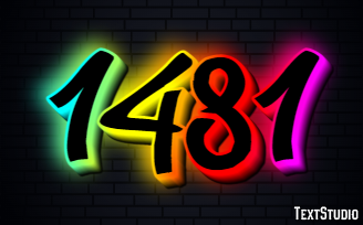 1481 Efecto de Texto