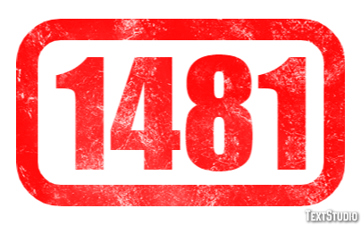 1481 Efecto de Texto