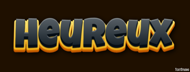 Heureux Text Effect