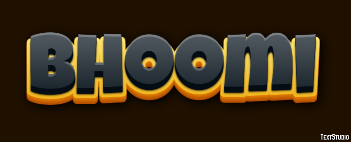 Bhoomi Text Effect