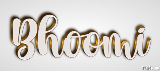 Bhoomi Text Effect