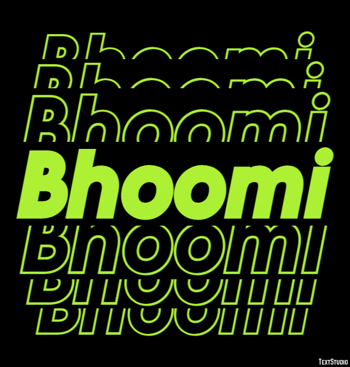 Bhoomi Metin Efekti