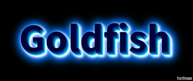 Goldfish Text Effect