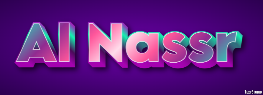 Al Nassr Effetto testo