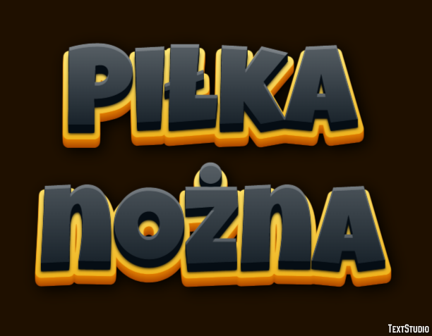 Piłka nożna Texteffekt