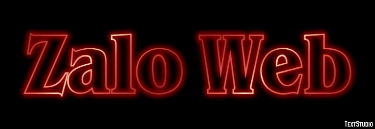 Zalo Web Texteffekt