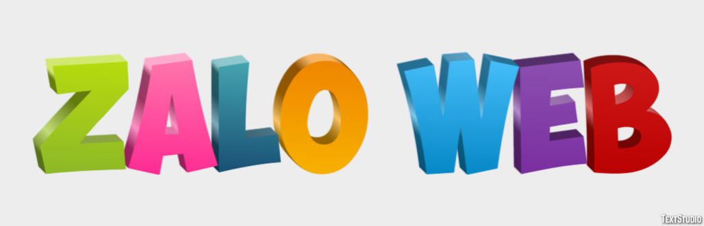 Zalo Web Texteffekt