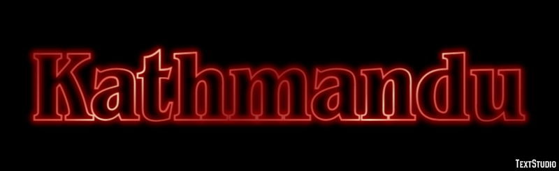 Kathmandu Efekt tekstowy