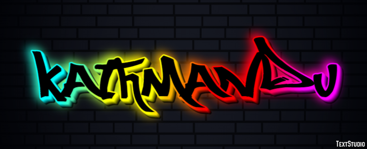 Kathmandu Efekt tekstowy