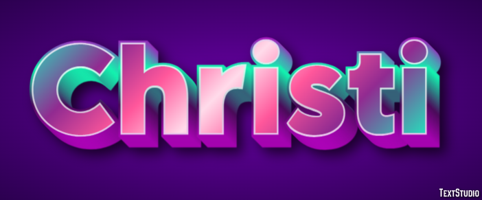 Christi Text Effect