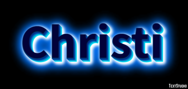Christi テキスト効果
