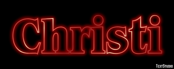 Christi Text Effect