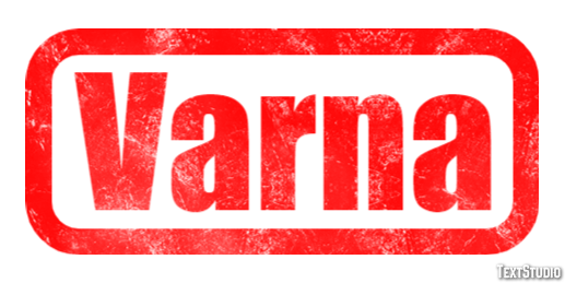 Varna Efekt tekstowy