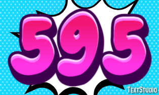 595 Text Effect