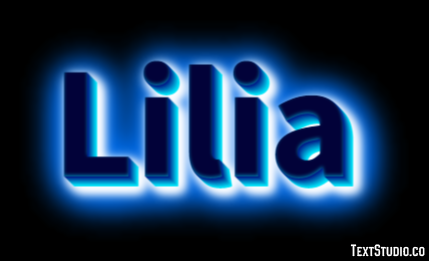 Lilia Efekt tekstowy