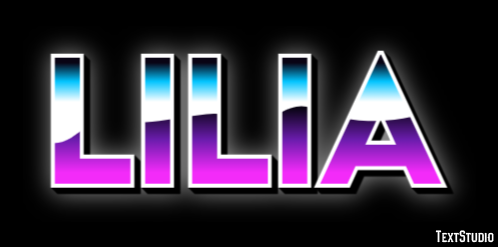 Lilia Эффект текста