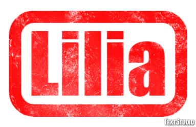 Lilia Эффект текста