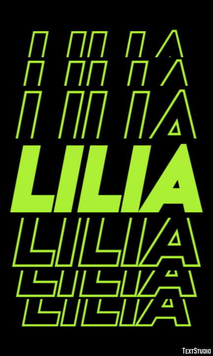 Lilia Efekt tekstowy