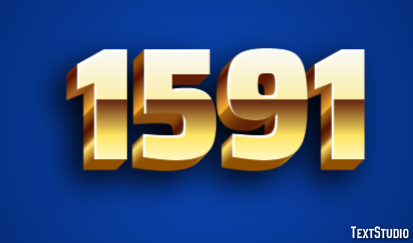 1591 Text Effect