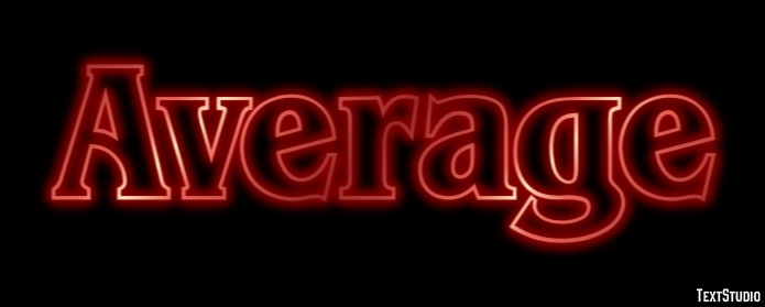 Average Text Effect