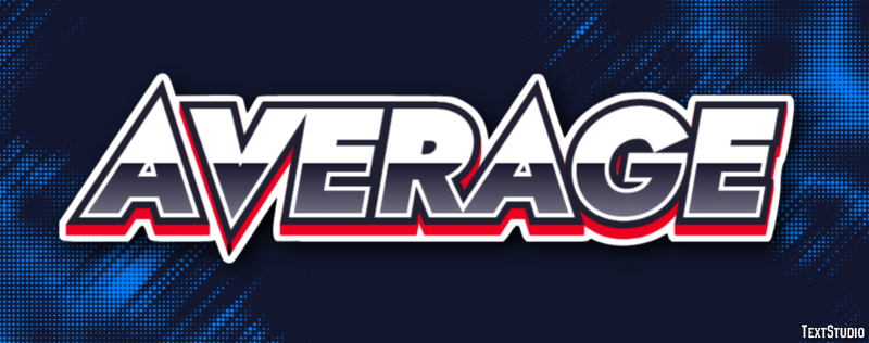 Average Text Effect