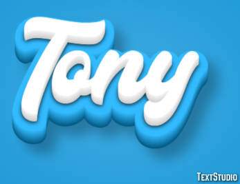 Tony Text Effect