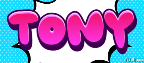 Tony Text Effect