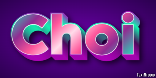 Choi Effetto testo