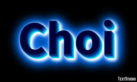 Choi Effetto testo