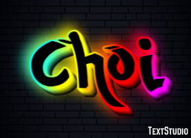 Choi Effetto testo